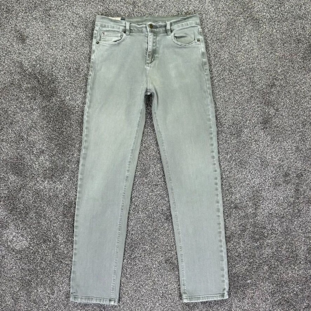 Marine Layer 5 Pocket Slim Straight Fit Twill Pant Mens 33x32 Casual Denim Jeans